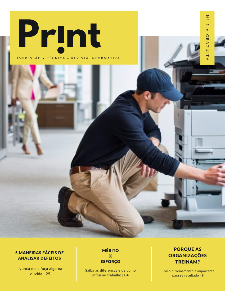 Revista print Consulting primeira edição