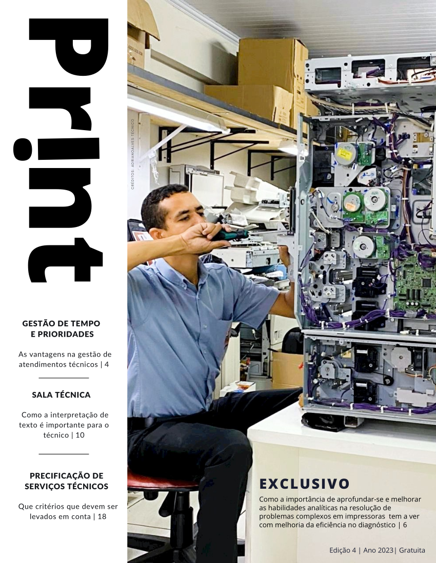 Páginas da revista